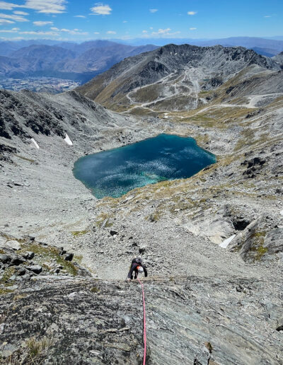 Remarkables Multi-Pitch rock Climbing - Guided Trip - Queenstown - Wanaka Mountain guides