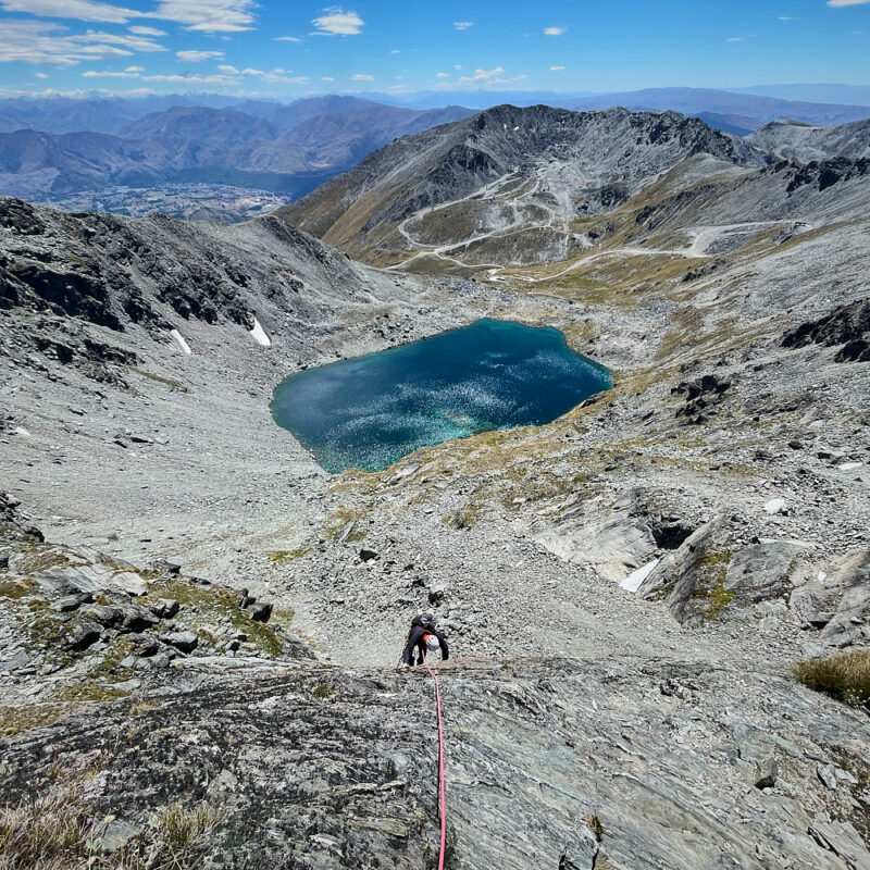 Remarkables Multi-Pitch rock Climbing - Guided Trip - Queenstown - Wanaka Mountain guides