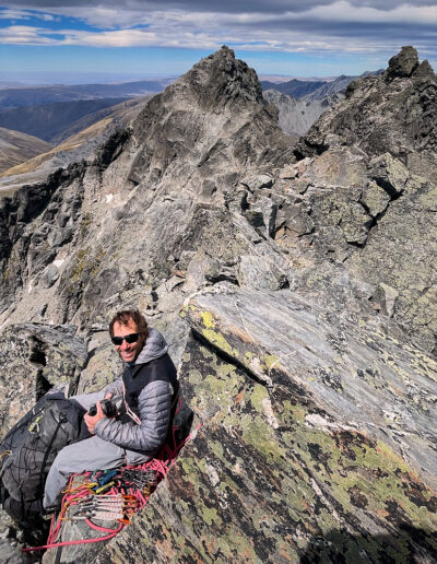 Remarkables Multi-Pitch rock Climbing - Guided Trip - Queenstown - Wanaka Mountain guides