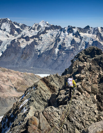 Malte Brun Climb - Guided Ascent of the Bonney Ridge Aoraki/Mount Cook NP